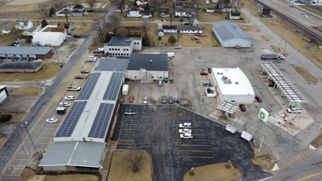 Ross Wilkens Drone Footage Solar Install Feature Image