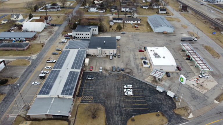 Ross Wilkens Drone Footage Solar Install Feature Image
