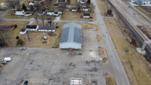 Ross Wilkens Drone Footage Secondary Structure Rear View